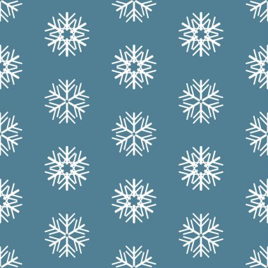 Beyaz kar taneleri paterni