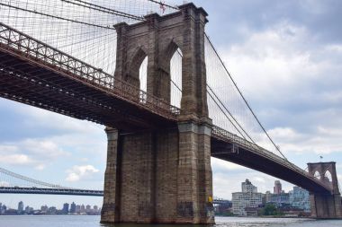 New York 'taki Brooklyn Köprüsü