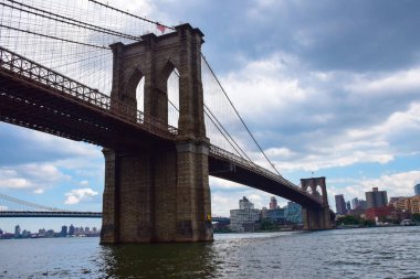 New York 'taki Brooklyn Köprüsü