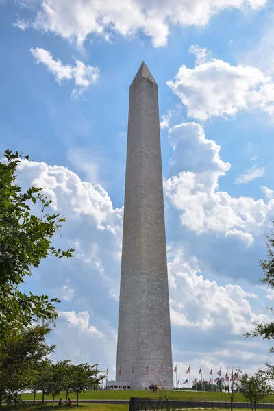 Монумент Вашингтона в Вашингтон округ Колумбія. — стокове фото