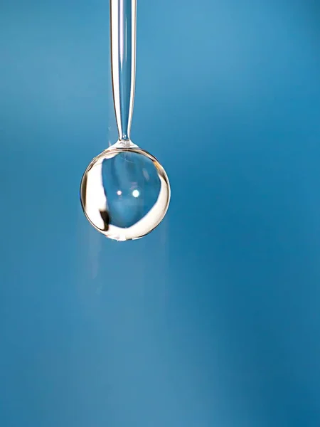 Macro water drop close up — Stock Photo, Image