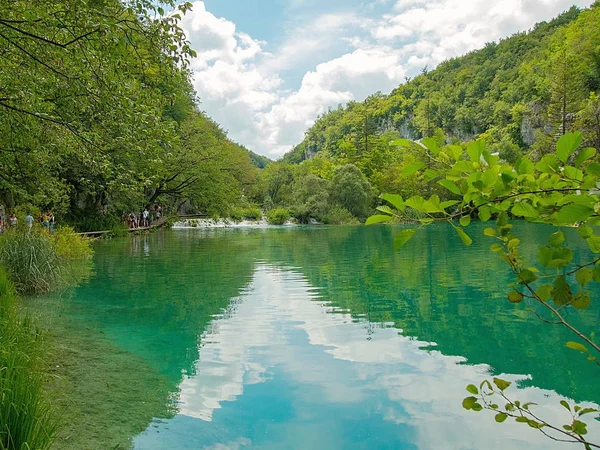 Nationaal park Plitvice Meren. — Stockfoto