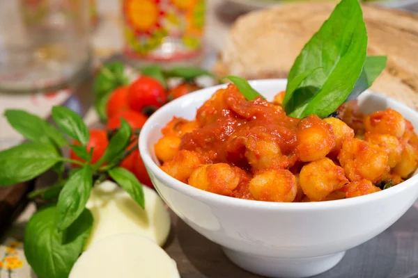 Gnocchi Sorrento cucina napoletana — Foto Stock