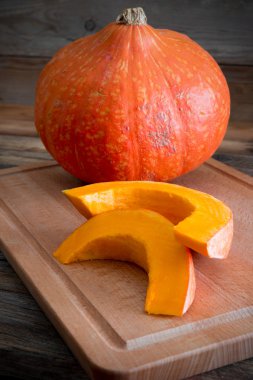 ahşap üzerine kabak