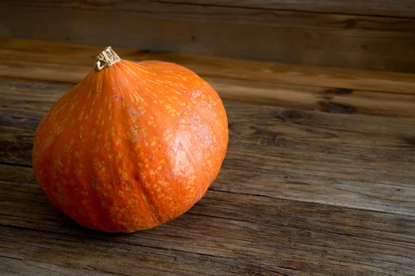 Pumpkin on wood — Stock Photo, Image