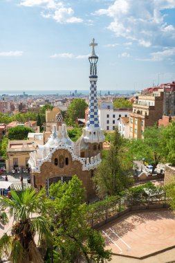 İnsanlara Parc Guell Antoni Gaudi - Barcelona tarafından yapılan