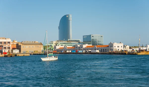 Porto de Barcelona Espanha — Fotografia de Stock