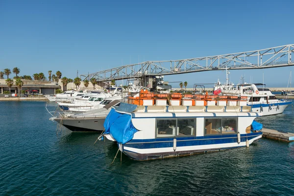 Porto de Barcelona Espanha — Fotografia de Stock