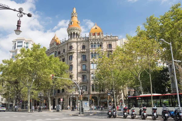 Gran Via de les Corts Katalonia - Barcelona — Zdjęcie stockowe