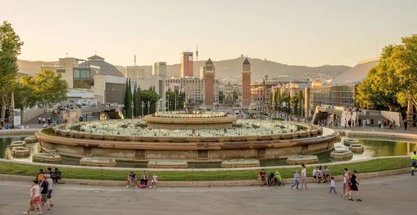 Placu Hiszpania - Barcelona - Hiszpania — Zdjęcie stockowe