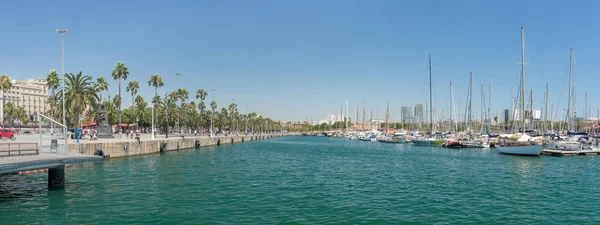 Barcelonas hamn - Spanien — Stockfoto