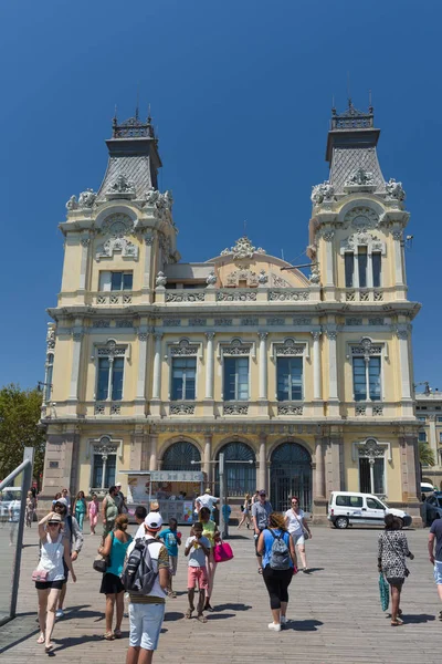 Palazzo del porto di Barcellona - Spagna — Foto Stock