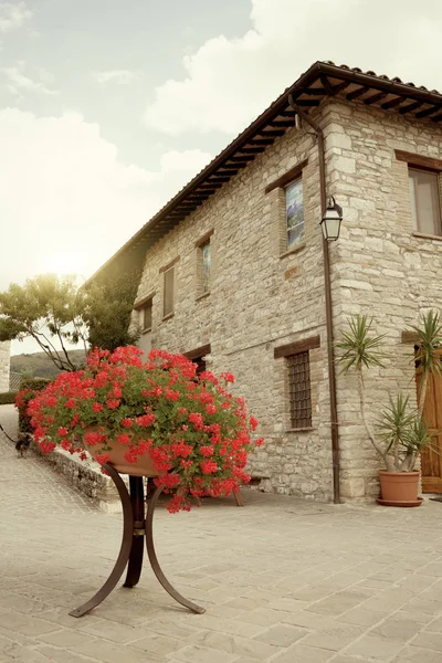 Edificio rural típico - Italia — Foto de Stock