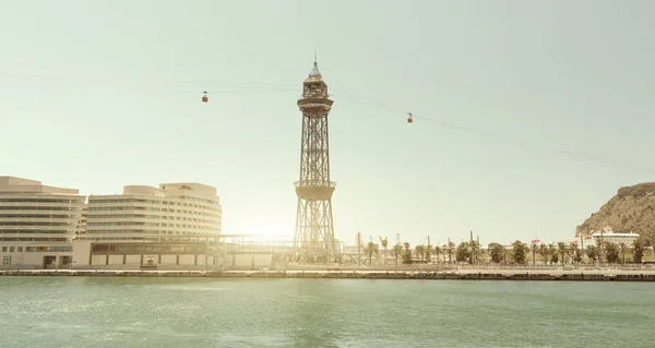 Porto de Barcelona Espanha — Fotografia de Stock