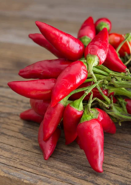 Bunch of red hot chili pepper — Stock Photo, Image