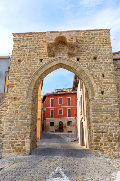 Gate Tolentino - Macerata - Itália — Fotografia de Stock