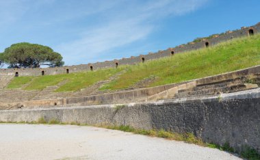 Pompei'nin kalıntıları amfitiyatro - İtalya