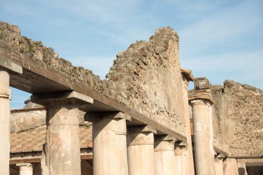 Pompei'nin kalıntıları amfitiyatro - İtalya