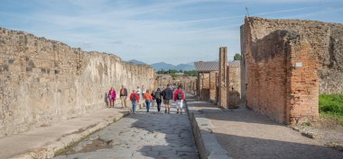 Pompei'nin kalıntıları amfitiyatro - İtalya