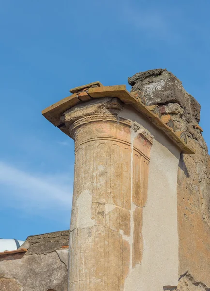 Амфитеатр Помпеи руины - Италия — стоковое фото