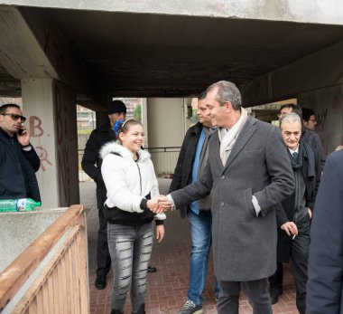 Belediye De Magistris Scampia - İtalya ziyaret