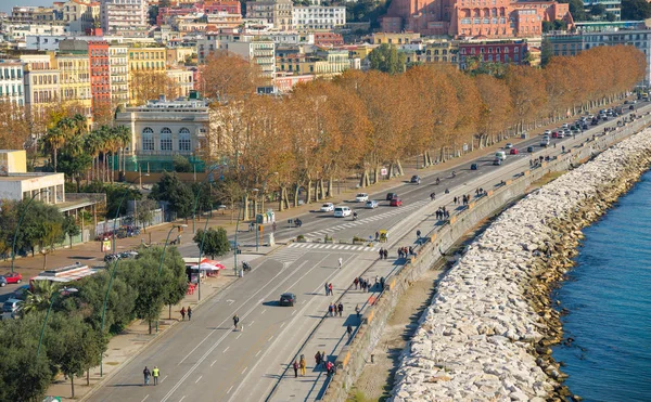 Promenade von Neapel — Stockfoto