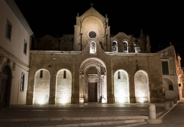 San Rocco kerk - Matera - het — Stockfoto