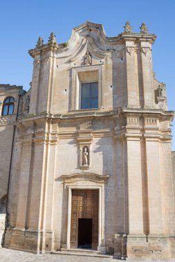 Matera'nın Sassi panorama - İtalya