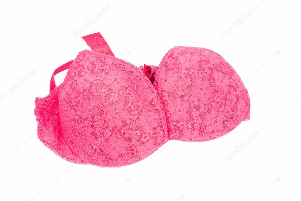 Pink Bra embroidered