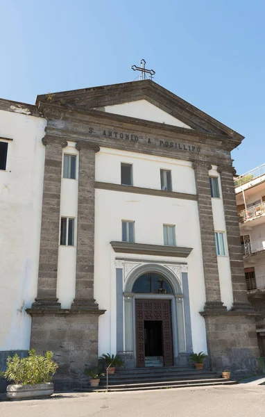 Церковь Святого Антония в Неаполе - IT — стоковое фото