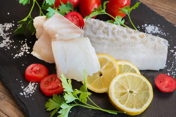 Bacalao blanco salado — Foto de Stock