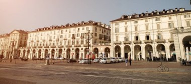 Vittorio Veneto Meydanı, Torino - İtalya'nın görünümü