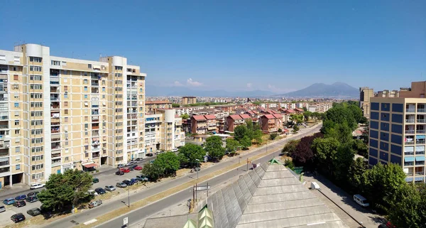 Panorama z Scampia, Neapol - Włochy — Zdjęcie stockowe