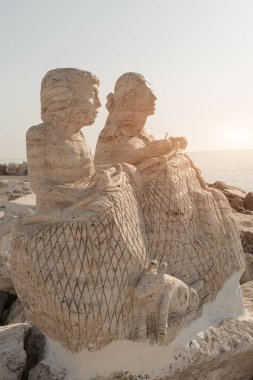 Heykel bağlantı noktası - Ascoli Piceno - İtalya