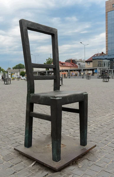 De Ghetto Heroes Square - Krakau - Polen — Stockfoto