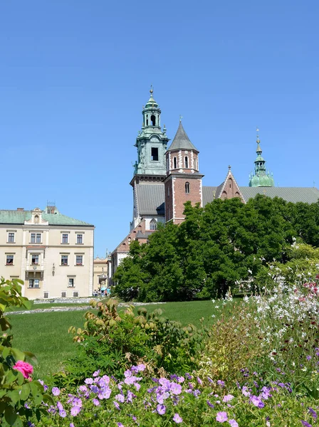 :Castillo Real de Wawel - Cracovia - Polonia —  Fotos de Stock