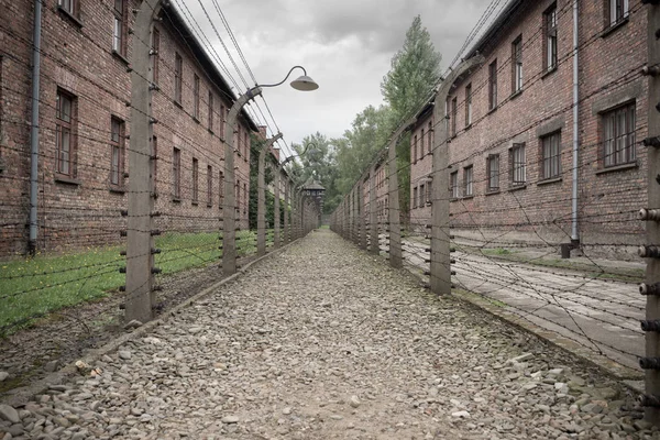 Holocaust-Gedenkstätte auschwitz - birkenau - polen — Stockfoto