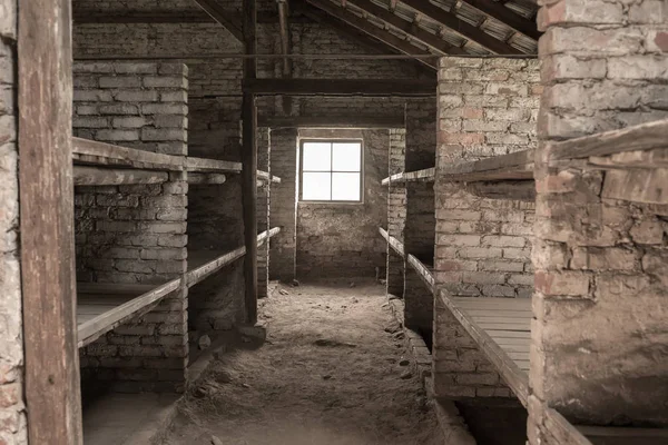 Голокост Меморіалу Аушвіц - Біркенау - Польща — стокове фото