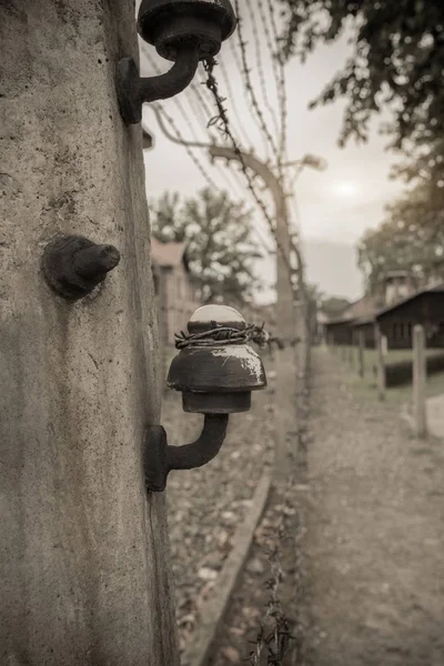 Holocaust Memorial Auschwitz - Birkenau - Polska — Zdjęcie stockowe