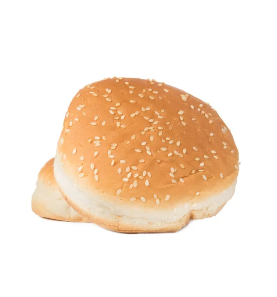 Burger rolls on white background — Stock Photo, Image