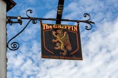 Griffin Pub işareti, Frome, Somerset