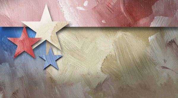 Soluk arka plan grafik Amerikan bayrağı elemanları 