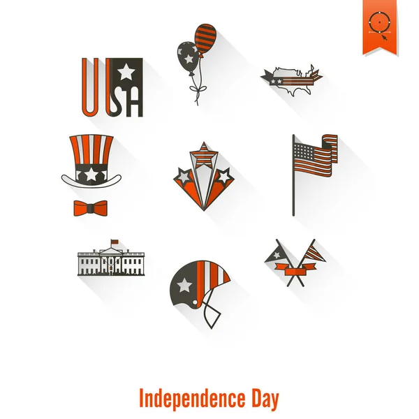 Independence Day of the United States — Stock Vector