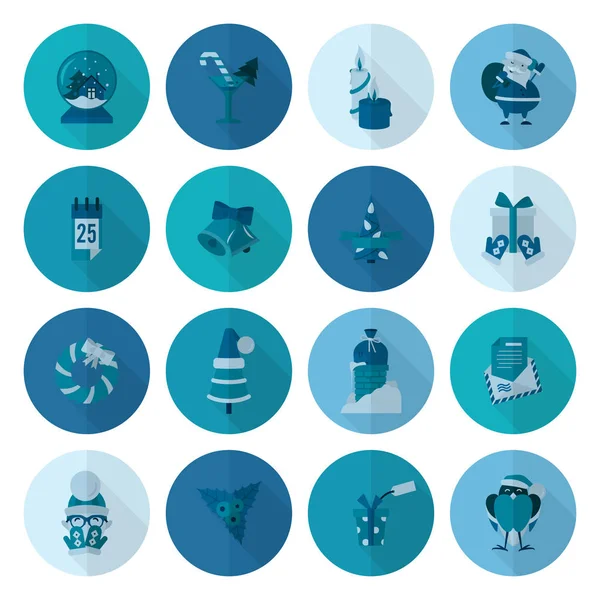 Noel ve Kış simgeleri koleksiyonu