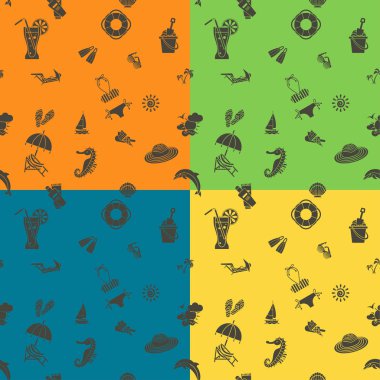 farklı renklerde dört arka plan