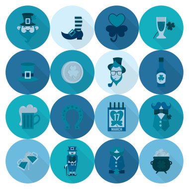 Saint Patricks Day Icon Set