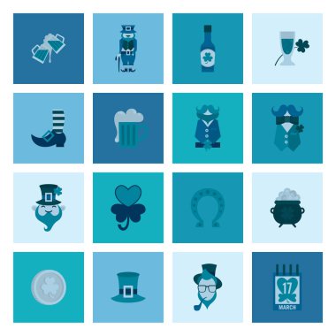 Saint Patricks Day Icon Set