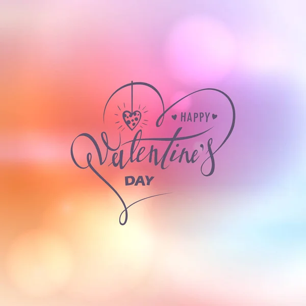 Feliz día de San Valentín — Vector de stock