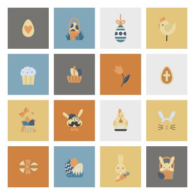 Kutlama Paskalya simgeler