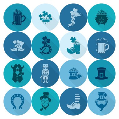 Saint Patricks Day Icon Set